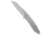 Ruike RUIKE P831S-SA Frame Lock Knife 3Cr14N 3.35" Sandblast, Gray, Sandvik 14C28N, adult, BHQ-193606