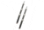 RUPP Marine 15' Fixed Carbon Fiber Outrigger Poles 1.5" - Silver 57414