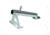 RUPP Marine Fixed Mount Center Rigger Holder - Silver 53021
