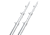 RUPP Marine Gun 9' Telescoping Outrigger Poles f/RH Mount Top 57413