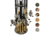 Rush Creek Creations 16 Round Rod Storage Rack with 38mm Steel Post, Camouflage Realtree / Black, 39-7009