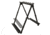 Rush Creek Creations Fold &amp; Go Aluminum 10 Gun Stand, Black, 38-5010