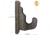 Rush Creek Creations Wall Gun Display Hooks, Barn Wood, 10.2 x 1.7 x 6.2, 38-4086