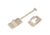 RV Designer Plastic T-Style Entry Door Holder 6, Colonial White, E237