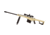 RW Minis .50 Cal Rifle, Replica 1/3 scale, non-firing model, Tan, RWFDE50