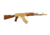 RW Minis AK-47, Replica 1/3 scale, non-firing model, Gold, RWGLDAK47
