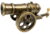 RW Minis Cannon With 5 Shells 1-5 Scale Replica, Metal, 01.0009.01