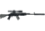 RW Minis Non-Firing Cast SKS Rifle 1-5 Scale Replica, Black, 01.0004.01
