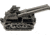 RW Minis Non-firing Double Barrel Tank, 1-5 Scale Replica, 01.0015.01
