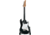 RW Minis Six String Electric Guitar Scale Replica, Black, 02.0003.00