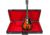 RW Minis Six String Semi-Hollow Guitar 1-5 Scale Replica, Brown, 02.0002.00
