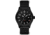 Smith &amp; Bradley Watches Springfield GMT Watch, Black Case/Black Dial, 44mm, SPR201