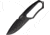 S-TEC Fixed Blade Black, STT25148BK