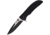 S-TEC Linerlock A/O Black Folding Knife, T27191BK