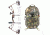 SA Sports Outdoor Gear Vulcan Compound Bow, Pkg. 17-31 in. 15-70 lbs RH, 571 W/ Vanguard L Hunting Backpack-Realtree Camo
