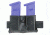 Safariland Concealment Magazine Holder, Snap-On, Double - STX Hi-Gloss 079-383-49