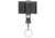 Safariland 169S Key Ring W/ 1 Snap, Plain Black W/ Black Plastic Snap 169S-2PBL