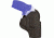 Safariland 18 IWB Holster - Plain Black, Right Hand 18-77-61