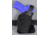 Safariland 4071 Paddle Thumb Break Holster - Plain Black, Left Hand 4071-08-42