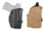 Safariland 579 GLS Pro-Fit Holster w/Belt Clip, Black, FDE