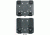 Safariland 6004 MOLLE Plain - STX Black 6004-8-13-MS22