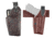 Safariland 6280 Level II Retention, Mid-Ride Holster - Cordovan Basketweave, Right Hand 6280-77-071, Brown, Cordovan