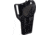 Safariland 6280 Level II Retention, Mid-Ride Holster - Plain Black, Right Hand 6280-7837-61