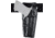 Safariland 6285 Level II Retention Belt Drop Holster, Right Hand, Black, 6285-77-61OBL