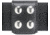 Safariland 654 Belt Keeper, 4 Snap 654-4