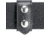 Safariland 655 Belt Keeper, Heavy Duty, 2 Snap 655-4B