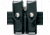 Safariland 72 Mag/Cuff Pouch, Top Flap - Hi Gloss Black, Ambidextrous 72-83-9