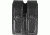 Safariland 77 Double Handgun Magazine Pouch - Plain Black, Ambidextrous 77-76-2PBL