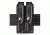 Safariland 78 Slim Double Mag Pouch, S&amp;W M&amp;P .45, STX Tactical Black W/ Black Plastic Snap 78-419-23PBL
