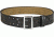 Safariland 87 Suede Lined Belt, Chrome Buckle, Basket Black, Waist 36 in