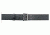 Safariland 875 Stitched Edge Belt, 2.25in Wide, Hi-Gloss Black, Chrome Buckle, Waist 52 in