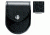 Safariland 90 Hand Cuff Case W/Flap Standard SZEd Chain, Basket Weave Black W/ Brass Snap Closure 90-4B