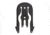 Safariland Accessory Locking Fork, Foliage Green 6004-16-54