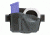 Safariland 573 Concealment Magazine Holder, Paddle, Single w/Cuff Pouch - STX Tactical Black, Left Hand 573-83-132