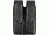 Safariland Double Handgun Magazine Pouch - Basket Black, Ambidextrous 772104HS