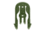 Safariland Model 6004-16 Molle Locking System Accessory Locking Fork Mls 16, Od Green - 6004-16-76-MS22