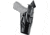 Safariland Model 6360 ALS/SLS Mid-Ride Level-III Duty Holster, Glock 20/21 w/ITI M3 Light, Left Hand, Hi-Gloss Black, 6360-3832-92