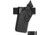 Safariland 7360RDS 7TS ALS/SLS Mid-Ride Duty Holster, Glock 19 w/ Compact Light, Left Hand, Hi Gloss, Black, 1331836