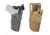 Safariland Model 7ts 7390rds Als Mid-ride Level I Retention Duty Holster, Black, FDE Brown