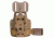 Safariland Molle Capable, Small Tactical Plate W/Dfa, Coyote Brown, Single Kit Only 6004-25-76