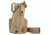 Safariland 6004 SLS Tactical Holster, Right Hand, Brown, 6004-5340-551-MS25