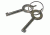 Safariland Standard Handcuff Key, 10 Count 8400-0-31
