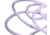 Saint Gobain Sani-Tech Platinum Cured Sanitary Tubing, Silicone, ULTRA-C-062-1