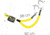 Salewa Via Ferrata Set Premium Attac, Silver/Royal Blue, 00-0000000972-5787
