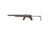 Samson B-TM Ruger 10/22 with Bull Barrel Folding Walnut Stock, Stainless Steel Finish, Brown, 10-00046-00