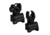 Samson HK Fornt/ SP Rear Top Mounted Deployable Front and Rear Sight, Black, QF-HK-SP PKG